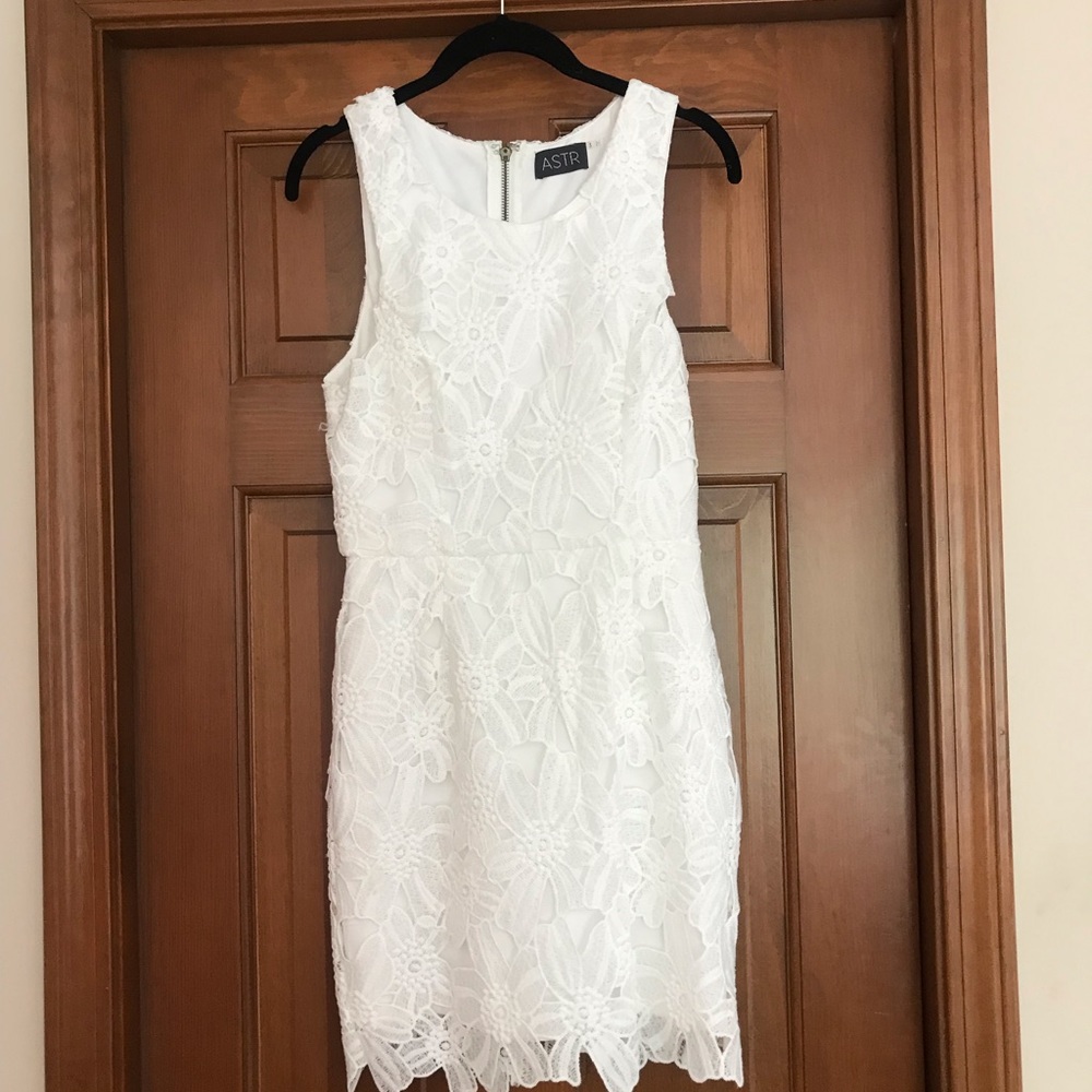 ASTR white dress